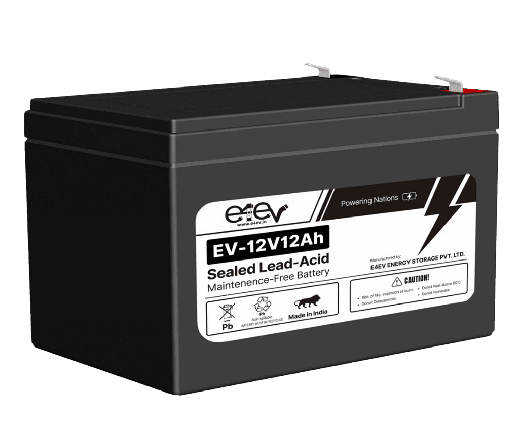 Image of E4EV 12V 12Ah Lead Acid Battery